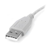 StarTech.com 6in Mini USB 2.0 Cable - A to Mini B - Type A Male USB - Mini Type B Male USB - 6 - Gray (USB2HABM6IN)