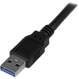 StarTech.com 6 ft Black SuperSpeed USB 3.0 Cable A to A - M/M - Type A Male USB - Type A Male USB - 6ft - Black (USB3SAA6BK)