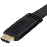 StarTech.com 15 ft Flat High Speed HDMI Cable with Ethernet - Ultra HD 4k x 2k HDMI Cable - HDMI to HDMI M/M - HDMI for Audio/Video (HDMIMM15FL)