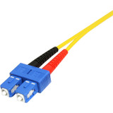 StarTech.com 4m Single Mode Duplex Fiber Patch Cable LC-SC - 13.1 ft Fiber Optic Network Cable for Network Device - First End: 2 x LC (SMFIBLCSC4)