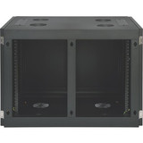 Tripp Lite SmartRack Heavy-Duty Side-Mount Wall-Mount Rack Enclosure Cabinet - For Server - 12U Rack Height x 19" (482.60 mm) Rack x - (SRW12UHD)