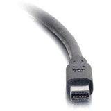 C2G 6ft Mini DisplayPort Cable 4K 30Hz - Black - 6 ft Mini DisplayPort A/V Cable for Audio/Video Device, Computer, Monitor, Notebook, (54417)
