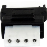 StarTech.com SATA to LP4 Power Cable Adapter - 1 x Male SATA - 1 x LP4 Female Power - Black (LP4SATAFM)