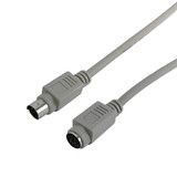 6ft PS/2 Keyboard Cable, Mini Din 6 Male to Female (FN-KM-105-06)