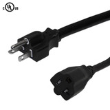 3ft 5-20P to 5-20R Power Cable, 12AWG SJT (125V 20A) (FN-PW-1315-03)