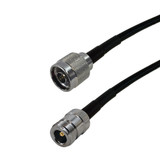 1.5ft RG174 N-Type Male to N-Type Female cable ( Fleet Network )