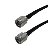 6 inch LMR-195 N-Type Male to N-Type Male Cable ( Fleet Network )