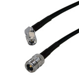 1.5ft LMR-195 N-Type Female to SMA Male (Right Angle) Cable ( Fleet Network )