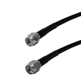 25ft LMR-195 SMA Male to SMA-RP (Reverse Polarity) Male Cable ( Fleet Network )