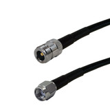 1.5ft LMR-240 N-Type Female to SMA-RP (Reverse Polarity)  Male Cable ( Fleet Network )