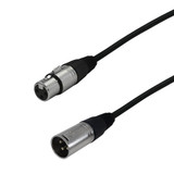 100ft Premium  3-Pin XLR DMX Male To Female Cable (FN-DMX-3MF-100)