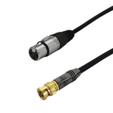 6ft Premium  XLR Female to BNC Male Unbalanced Cable (FN-XLRF-BNC-06)