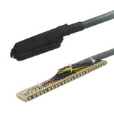 6ft Telco 50 Cat5e 90-Degree Male to BIX QCBIX1A (FN-TELCO-240-06)