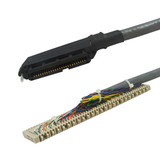 6ft Telco 50 Cat5e 90-Degree Female to BIX QCBIX1A (FN-TELCO-249-06)