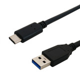 10ft USB 3.1 Type-C Male to A Male Cable 5G 3A - Black (FN-USB-323-10)