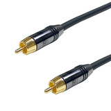 35ft Premium  RG6 Composite RCA Cable Male to Male FT4 (FN-RCA1-35)