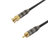 10ft Premium  RG59 RCA Male to BNC Male Cable FT4 (FN-RCA-BNCPH-10)