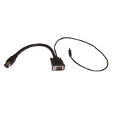 1ft HD15 Female + 3.5mm Male Disconnecting Adapter CL2/FT-4 (FN-SVGAD-HDF)