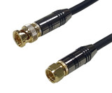 3ft Premium  RG59 F-Type Male to BNC Male Cable FT4 (FN-TV-BNCPH-03)