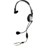 Andrea NC-181 VM USB On-Ear Mono (Monaural) Headset - Mono - USB - Wired - 32 Ohm - 50 Hz - 20 kHz - Over-the-head - Monaural - - 8 ft (C1-1022300-50)