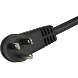 StarTech.com 10 ft Power Cord - Right-Angle NEMA 5-15P to C13 - Computer Power Cord - C13 Power Cord - Right Angle Power Cord - your / (PXTR10110)