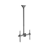 Telescopic Swivel & Tilt Ceiling Mount Bracket for Flat LCD/LEDs - Fits Sizes 37-70 inches - Maximum VESA 600x400 (FN-MT-218-BK)