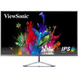 Viewsonic Ultra Slim VX3276-2K-MHD 32" WQHD LED LCD Monitor - 16:9 - Silver - 2560 x 1440 - 1.07 Billion Colors - 250 cd/m&#178; - 4 - (Fleet Network)