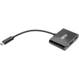 Tripp Lite U444-06N-H4UB-C Audio Video/Data Transfer Adapter - 1 x Type C USB - 1 x HDMI Female Digital Audio/Video, 1 x Type A Female (U444-06N-H4UB-C)