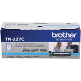 Brother TN-227C Toner Cartridge - Cyan - Laser - High Yield - 2300 Pages - 1 Each (Fleet Network)
