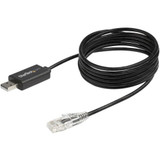 StarTech.com 6 ft. / 1.8 m Cisco USB Console Cable - USB to RJ45 Rollover Cable - Transfer rates up to 460Kbps - M/M - Windows&reg;, - (ICUSBROLLOVR)