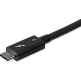 StarTech.com 0.8m/2.7ft Thunderbolt 3 to Thunderbolt 3 Cable - 40Gbps - Certified TB3 - USB C Compatible - Active - 100W PD - 3 to 3 - (TBLT34MM80CM)