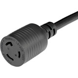 StarTech.com 1ft / 0.3m Power Adapter Cord - Heavy Duty NEMA-L5-20R to NEMA-5-20P - External Power Cable - 12 AWG Power Cord - For - V (PAC520PLR1)