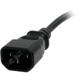 StarTech.com 1 ft Computer Power Cord - IEC 320 EN 60320 C14 to NEMA 5-15R - 1ft (PAC100)