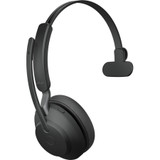 Jabra Evolve2 65 Headset - Mono - USB Type A - Wireless - Bluetooth - Over-the-head - Monaural - Supra-aural - Black (Fleet Network)