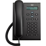 Cisco 3905 IP Phone - Refurbished - Wall Mountable, Desktop - Charcoal - 1 x Total Line - VoIP - Speakerphone - 2 x Network (RJ-45) - (CP-3905-RF)