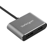 StarTech.com USB C Multiport Video Adapter - 4K 60Hz USB-C to HDMI 2.0 or DisplayPort 1.2 Monitor Adapter - HBR2 HDR - USB Type-C - to (CDP2DPHD)