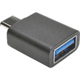 Tripp Lite USB 3.1 Gen 1 (5 Gbps) Adapter, USB Type-C (USB-C) to USB Type-A M/F - 1 x Type C Male USB - 1 x Type A Female USB - Nickel (U428-000-F)