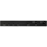 StarTech.com 2-Port HDMI Splitter (1x2), 4K 60Hz UHD HDMI 2.0 Audio Video Splitter w/ Scaler and Audio Extractor, EDID Copy, - 2-Port (Fleet Network)