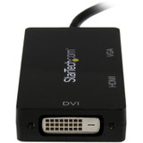 StarTech.com Mini DisplayPort Adapter - 3-in-1 - 1080p - Monitor Adapter - Mini DP to HDMI / VGA / DVI Adapter Hub - Connect a Mini PC (MDP2VGDVHD)