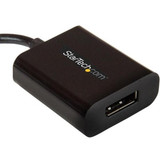 StarTech.com USB C to DisplayPort Adapter 4K 60Hz - USB Type-C to DP 1.4 Monitor Video Converter (DP Alt Mode) - Thunderbolt 3 - USB-C (Fleet Network)
