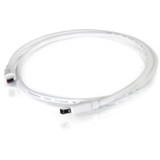 C2G 10ft Mini DisplayPort Cable M/M - White - 10 ft Mini DisplayPort A/V Cable for Notebook, Audio/Video Device, Computer, Monitor - 1 (54412)