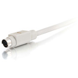 C2G Mouse/Keyboard Extension Cable - mini-DIN (PS/2) Male - mini-DIN (PS/2) Female - 1.83m - Beige (02715)