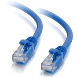 C2G 6in Cat5e Snagless Unshielded (UTP) Network Patch Cable - Blue - 6" Category 5e Network Cable for Network Device - First End: 1 x (00932)