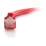 C2G 20 ft Cat6 Snagless UTP Unshielded Network Patch Cable - Red - 20 ft Category 6 Network Cable for Network Device - First End: 1 x (Fleet Network)