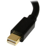StarTech.com 6in Mini DisplayPort to DisplayPort Video Cable Adapter - M/F - Connect your DisplayPort monitor to a standard Mini Short (Fleet Network)
