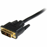 StarTech.com 3 ft HDMI to DVI-D Cable - M/M - Connect an HDMI-enabled output device to a DVI-D display, or a DVI-D output device to an (HDDVIMM3)