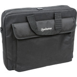 Manhattan London 438889 Carrying Case (Briefcase) for 15.6" Notebook - Black - Water Resistant, Wear Resistant, Anti-slip Shoulder - - (Fleet Network)