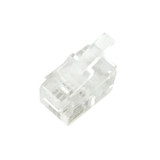 RJ9 Hand-Set Plug for Flat Cable (4P 4C) - Pack of 50