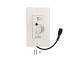 Wall Plate Amplifier with Bluetooth v4.2 - Decora Style - 50W Max - White