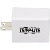 Tripp Lite 60W Compact USB-C Wall Charger - GaN Technology, USB-C Power Delivery 3.0 - 120 V AC, 230 V AC Input - 5 V DC/3 A, 9 V DC, (U280-W01-60C1-G)